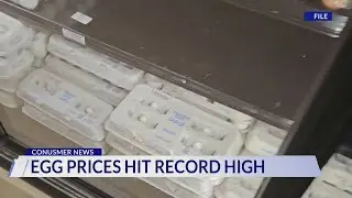 CPI: Egg prices hit record high