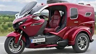 Электрический трицикл-кемпер Honda Gold Wing 2026 года 🚀 | Идеальный электромобиль для путешестви...