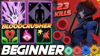 Beginner Mina BLOODCRUSHER 23 KILLS - Deadlock Pro Gameplay & Guides [Watch & Learn]