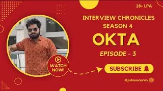 Okta Interview Experience | Interview Chronicles | CSE | 2025 | #interviewchronicles #placement