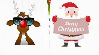 Christmas and New Year Wishes To You - Animated eCard