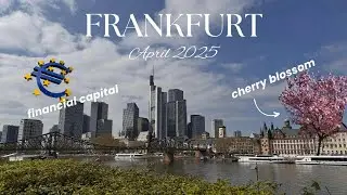 Silent Vlog in Frankfurt | Spring Moments & City Sights