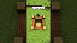 5x5 MINECRAFT Starter House!