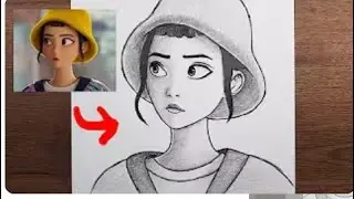 How to Draw Zoey Step by Step ✏️ | Easy K-Pop Demon Hunters Anime Girl Drawing