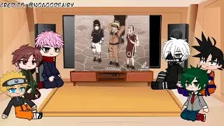 Anime Protagonists react to Naruto Uzumaki || 5/6 || Naruto