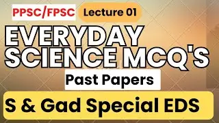 Everyday Science/ Most repeated Mcqs/ PPSC/FPSC
