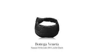 Mau Jual Tas Branded Second? Bottega Veneta Nappa Intrecciato Mini Jodie Black