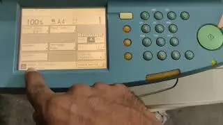 How to id copy setting in canon 3300 copier machine