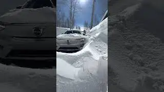 Volvo EX40 XC40 Recharge Deep Snow !!!