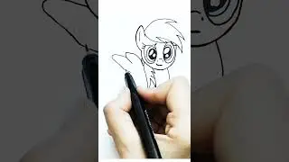 How to Draw Rainbow Dash / drawing RainbowDash