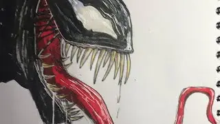 GCI is live! VENOM / INKTOBER / INKING AND ADDING COLOUR. 