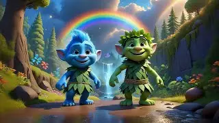 Five Twinkling Trolls Under the Bridge | Fantasy Songs for Kids | Fun Learning Nursery Rhymes