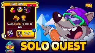 MOUNTAIN TRAIL FULL SOLO QUEST🔥 WIN x6 SOLO & CONQUER THE PEAK #matchmasters 
