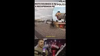 POL&Iacute;CIA PERSEGUE MOTO ROUBADA SEM SABEREM QUE ELA ESTAVA SENDO RASTREADA! 🚨🏍️