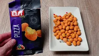 ELiT nuts Crispy Peanuts Pizza Flavour 🥜 Schmecken sie WIRKLICH nach Pizza ? 🍕