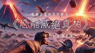 【AI原創歌曲】《恐龍滅絕真相》- 揭秘恐龍時代的秘密：穿越時空的旅程 [一]【粵語廣東歌】