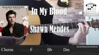 In My Blood Tutorial - Shawn Mendes