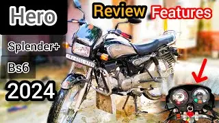 2024 New Hero Splendor Plus Bs6 | Price Mileage Specifications Hindi Review | Hero Splendor features