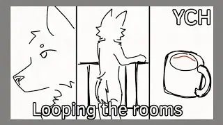 Looping the rooms meme (YCH open!)
