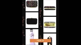 Featuring the gorgeous clutch for classy and elegant looks