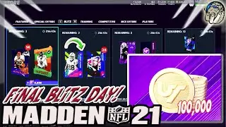 EA Blitz Promo! Final Day For Free Mutcoins & Packs! Best Move! Madden 21 Tips