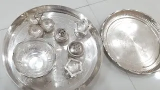 How to clean Silver Items  proper ROOPERI Silver Cleaning liquid review by Tulasi Telugu Channel