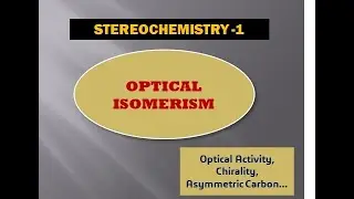 Stereochemistry,Optical Isomerism