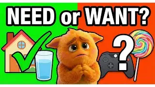 Needs vs  Wants  How to Spend Money Wisely Series  Money Smarts for Kids Episode 1