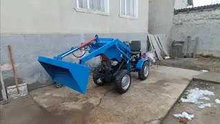 Самодельный мини трактор с Куном 