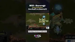 [WCG Origin] 4pool? So easy l WCG Starcraft :AI Upscaling #game #starcraft #GooJiLa #Kwanro #protoss