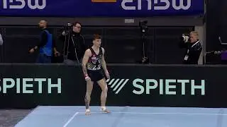 Pascal BRENDEL Deutschland Boden - EnBW DTB Pokal 2024 - Team Challenge Männer Stuttgart - Turnen