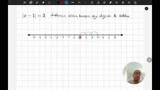 Sayı doğrusu ile Mutlak değerli denklem çözme #Mutlak Değer #Matematik #TYT