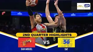TNT vs. SAN MIGUEL | FINALS GAME 3 | 2ND QUARTER HIGHLIGHTS | PBA SEASON 50 PHILIPPINE CUP