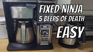 *FIXED*  Ninja Coffee Maker 5 Beeps of Death  Save yourself $200