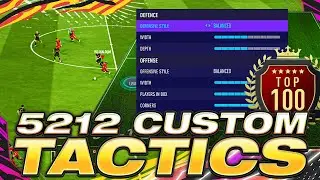 BEST FIFA 21 NEW PATCH 5212 CUSTOM TACTICS - FIFA 21 ULTIMATE TEAM BEST TACTICS AND INSTRUCTIONS