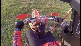 Por&oacute;wnanie enduro(Kayo 250) z crossem (ktm 85)