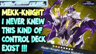 MASTER DUEL | Mekk-Knight / the only deck that can zone-negate opponent's board !