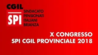 X CONGRESSO SPI PROVINCIALE 2018