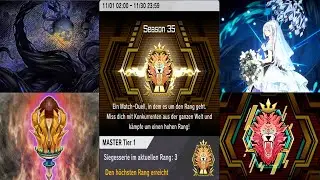 Yu-Gi-Oh! Master Duel - MASTER Tier 1 Summary / Rating Duels (Season 35)