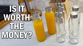 Brieftons Glass Water Bottles With Caps Review - Are They Worth It?