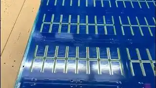 the new machine for Castellated holes pcb