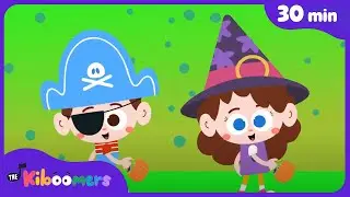 Halloween Floor is Lava & More Halloween Songs for Kids | 30+min Comp | The Kiboomers