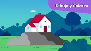 Casa Sobre la Roca 🏠🎨 Aprendemos a Dibujar y Pintar 🖍️ Para Ni&ntilde;os