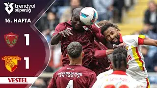 Vestel | Hatayspor (1-1) Göztepe - Highlights/Özet | Trendyol Süper Lig - 2024/25