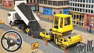 Road Builder games 2020! Real Offroad Construction Builder - Android Gameplay FHD