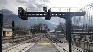 Train de Nuit Briançon ➡️ Paris Austerlitz | Manœuvre en gare de Briançon [FÉVRIER 2025]