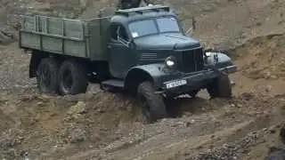ZIL 157 off-road test