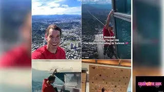 Athlete Alex Hannold climbed one of the world tallest buildings #story #news