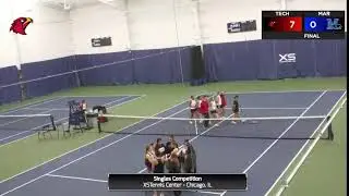 10-10-25 Illinois Tech Women's Tennis vs Marian
