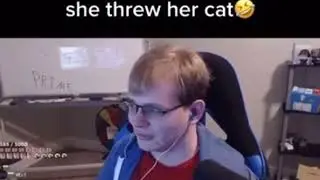 carson asks alinity why she threw her cat